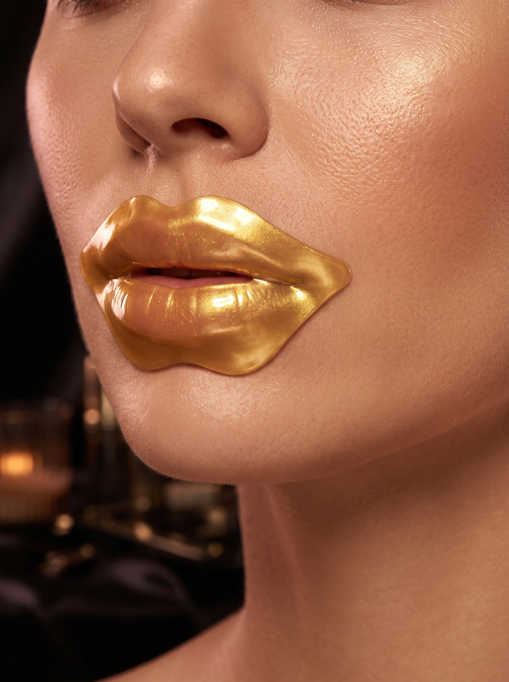 BliBling 24K Gold Eye & Collagen Lip Mask Set — 30 Treatments | Cindarello Selection