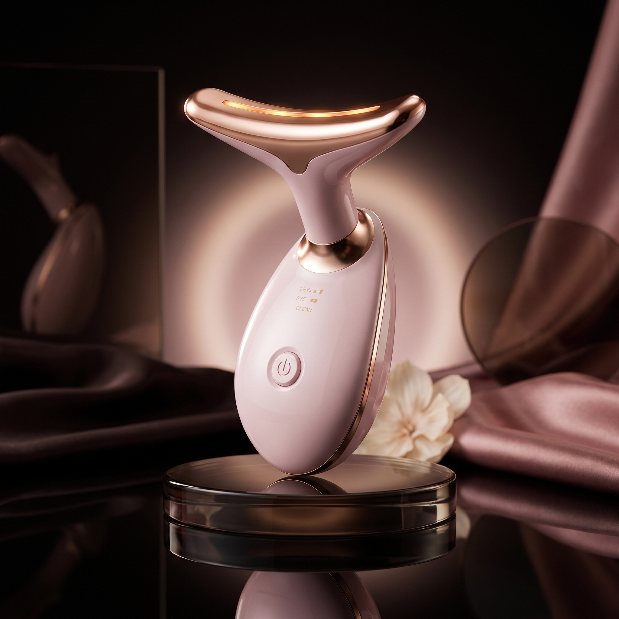 Cindarello Luminous Lift™ Microcurrent Facial Massager — Face & Neck Beauty Device
