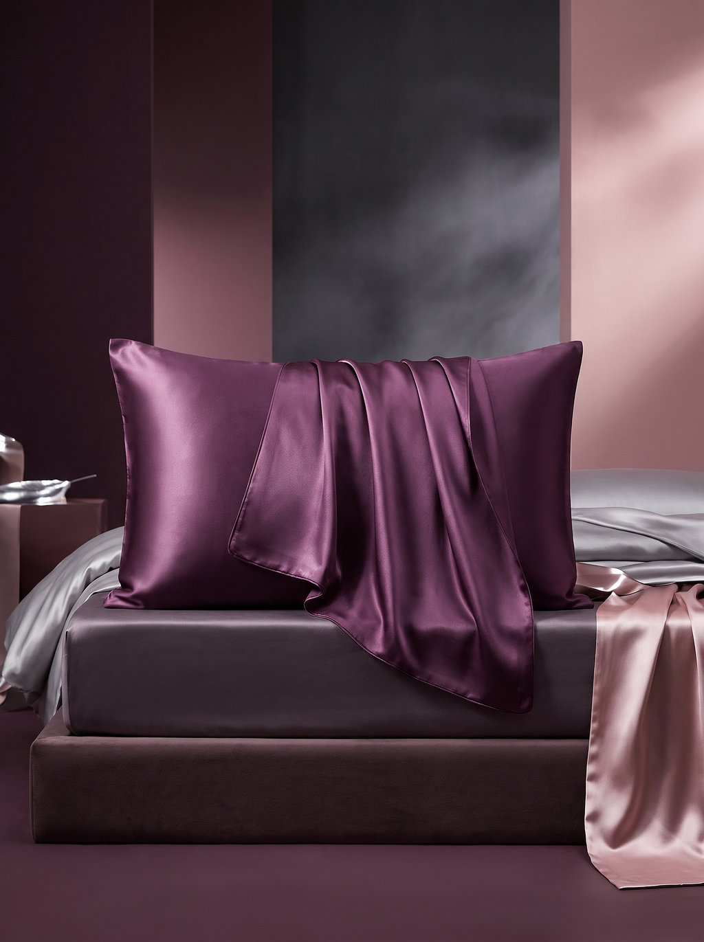 Moonlit Silk™ Mulberry Silk Pillowcase | Cindarello Selection