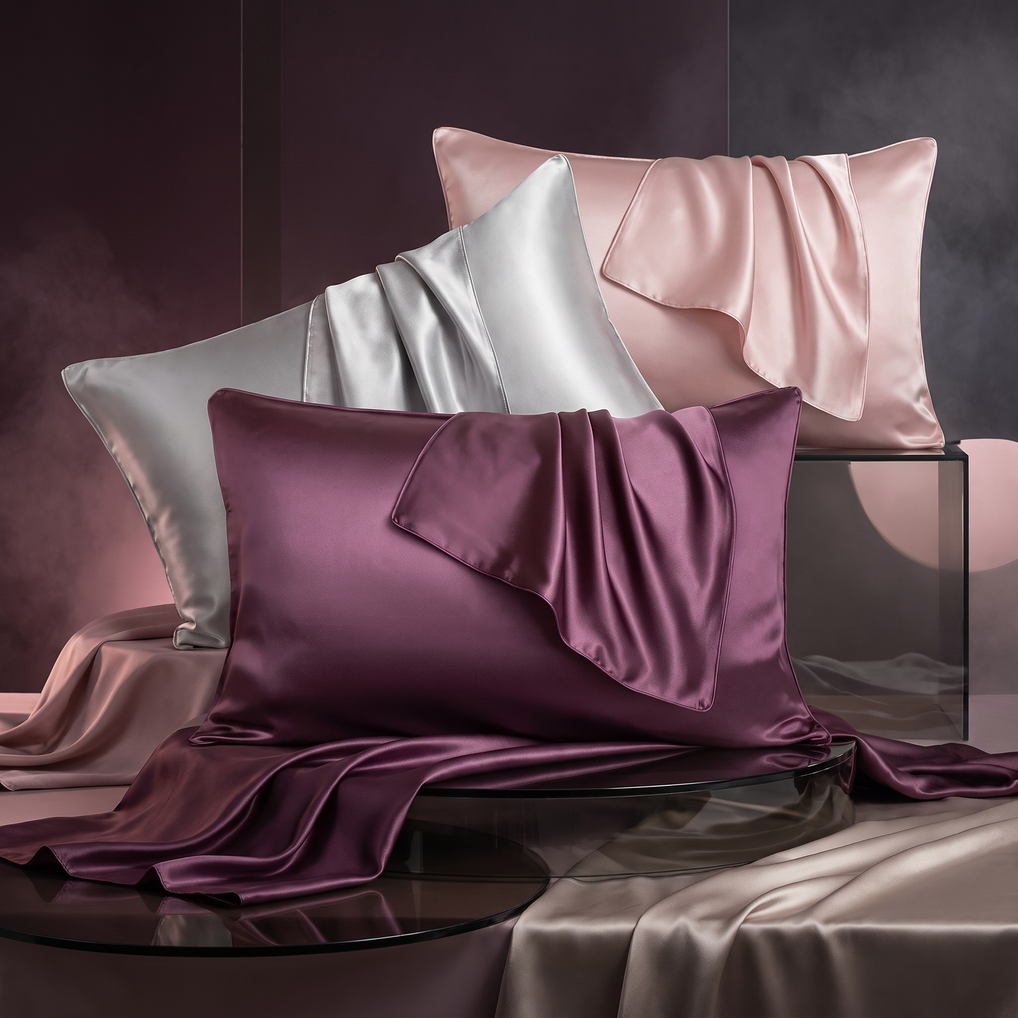 Cindarello Moonlit Silk™ Mulberry Silk Pillowcase | Cindarello Selection
