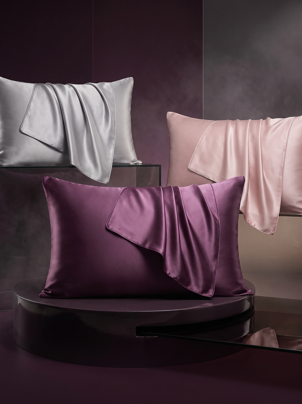 Moonlit Silk™ Mulberry Silk Pillowcase | Cindarello Selection