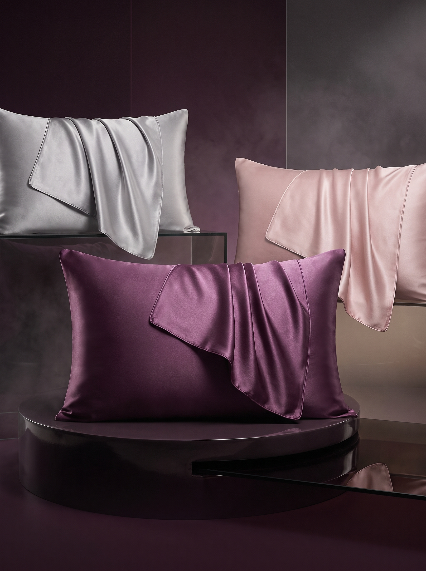 Cindarello Moonlit Silk™ Mulberry Silk Pillowcase | Cindarello Selection