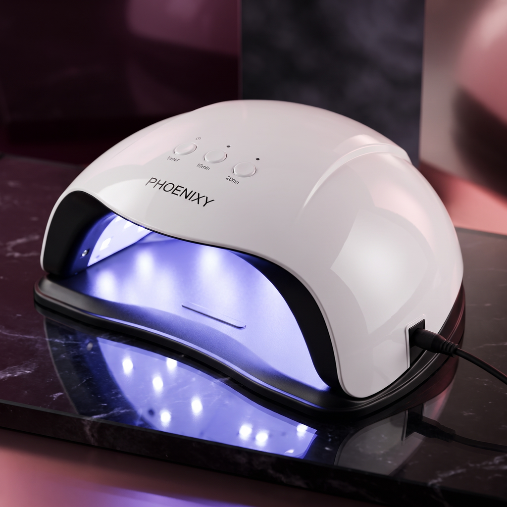 PHOENIXY Chromatic Ritual™ 36-Piece Gel Nail Polish Kit with 36W UV LED Lamp | Cindarello Selection