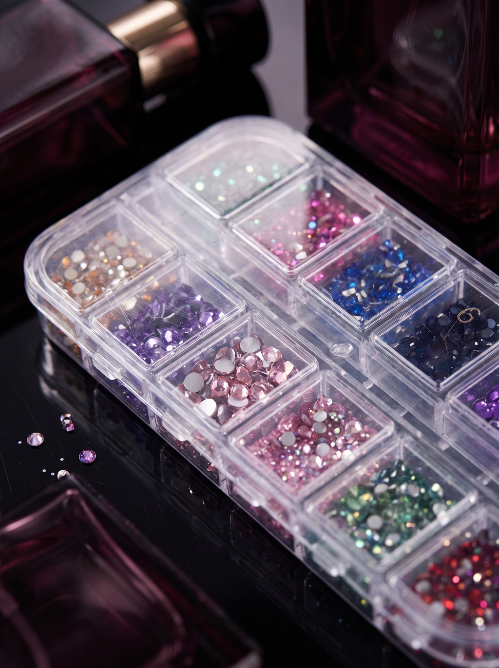 PHOENIXY Chromatic Ritual™ 36-Piece Gel Nail Polish Kit with 36W UV LED Lamp | Cindarello Selection