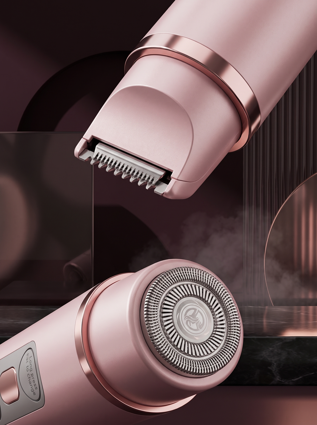 Velvet Touch™ Dual-Head Precision Shaver