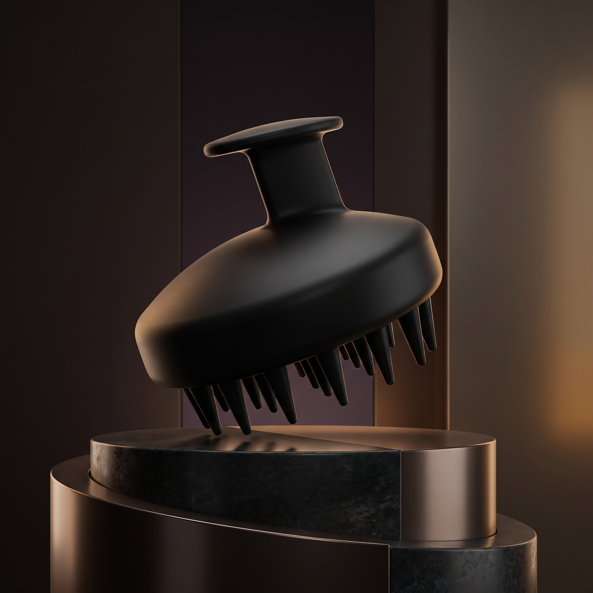 Cindarello Midnight Bloom™ Silicone Scalp Massager