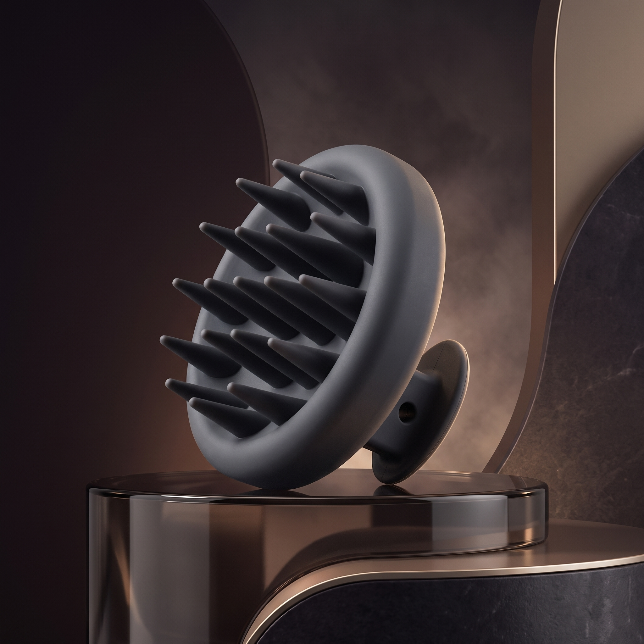 Cindarello Midnight Bloom™ Silicone Scalp Massager