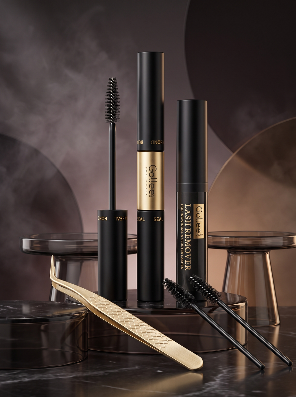 Gollee 280-Piece D-Curl Lash Cluster Kit