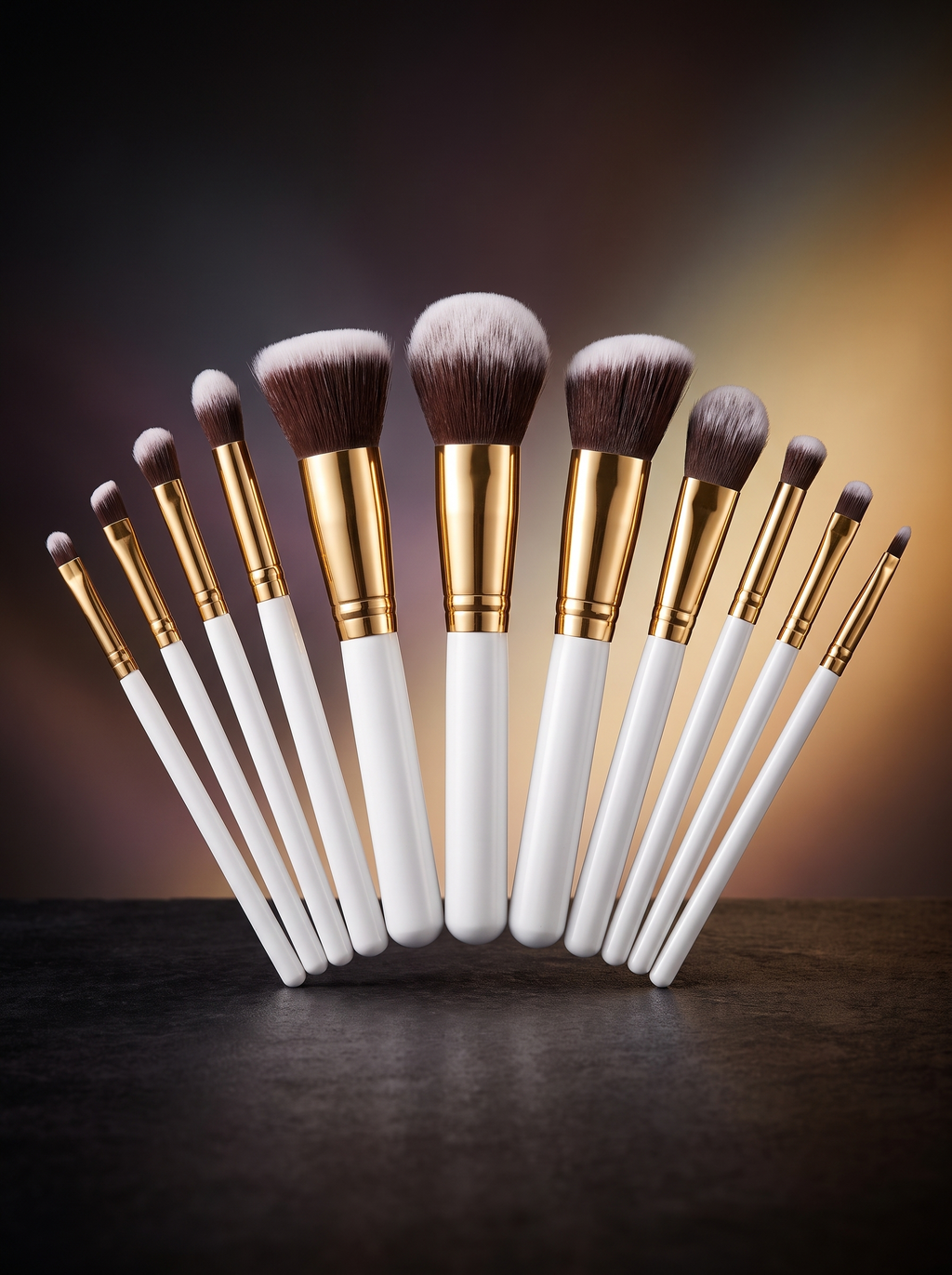 Cindarello Enchanted Vanity™ Makeup Brush Collection — 10 Pieces