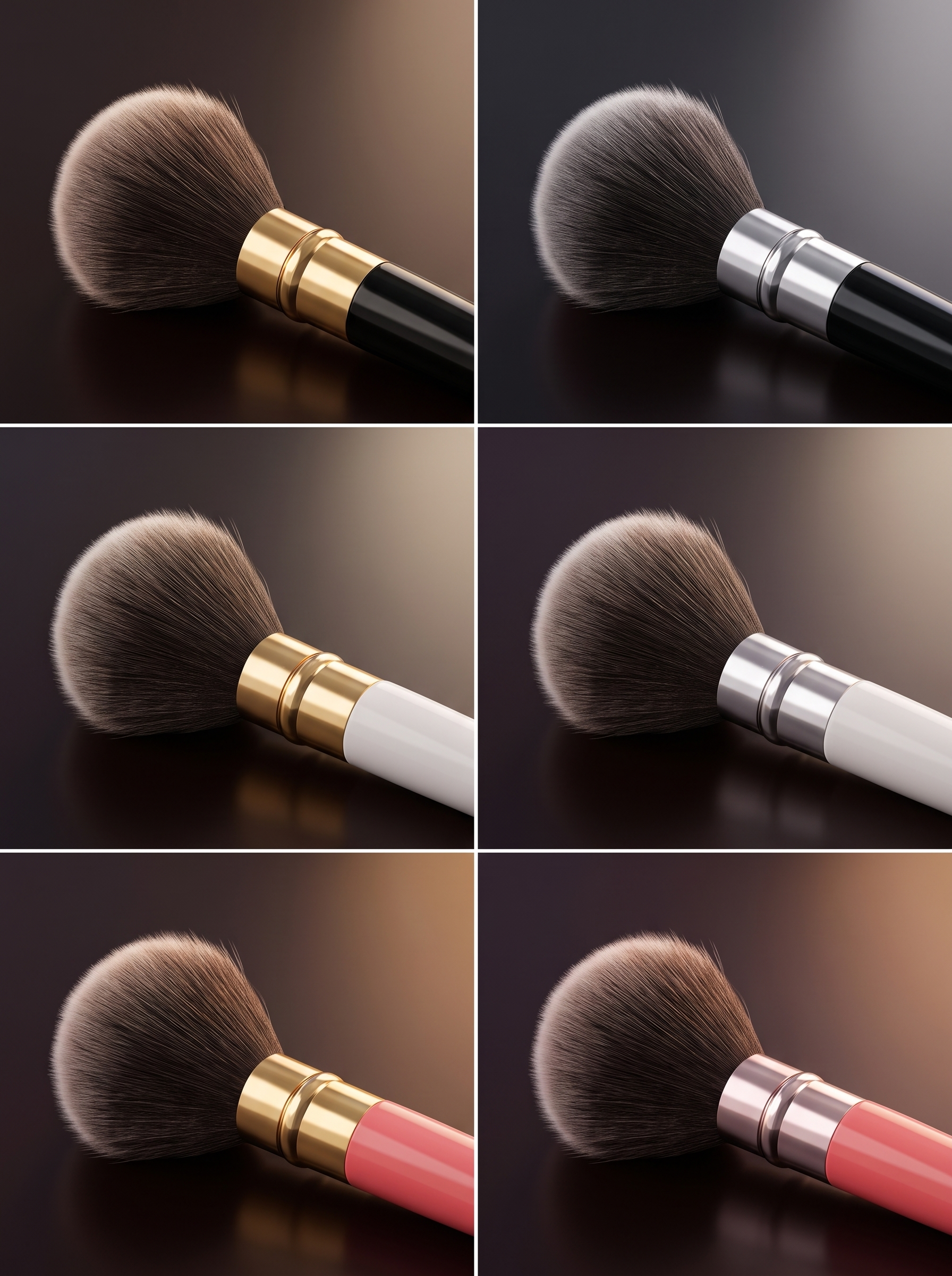 Cindarello Enchanted Vanity™ Makeup Brush Collection — 10 Pieces