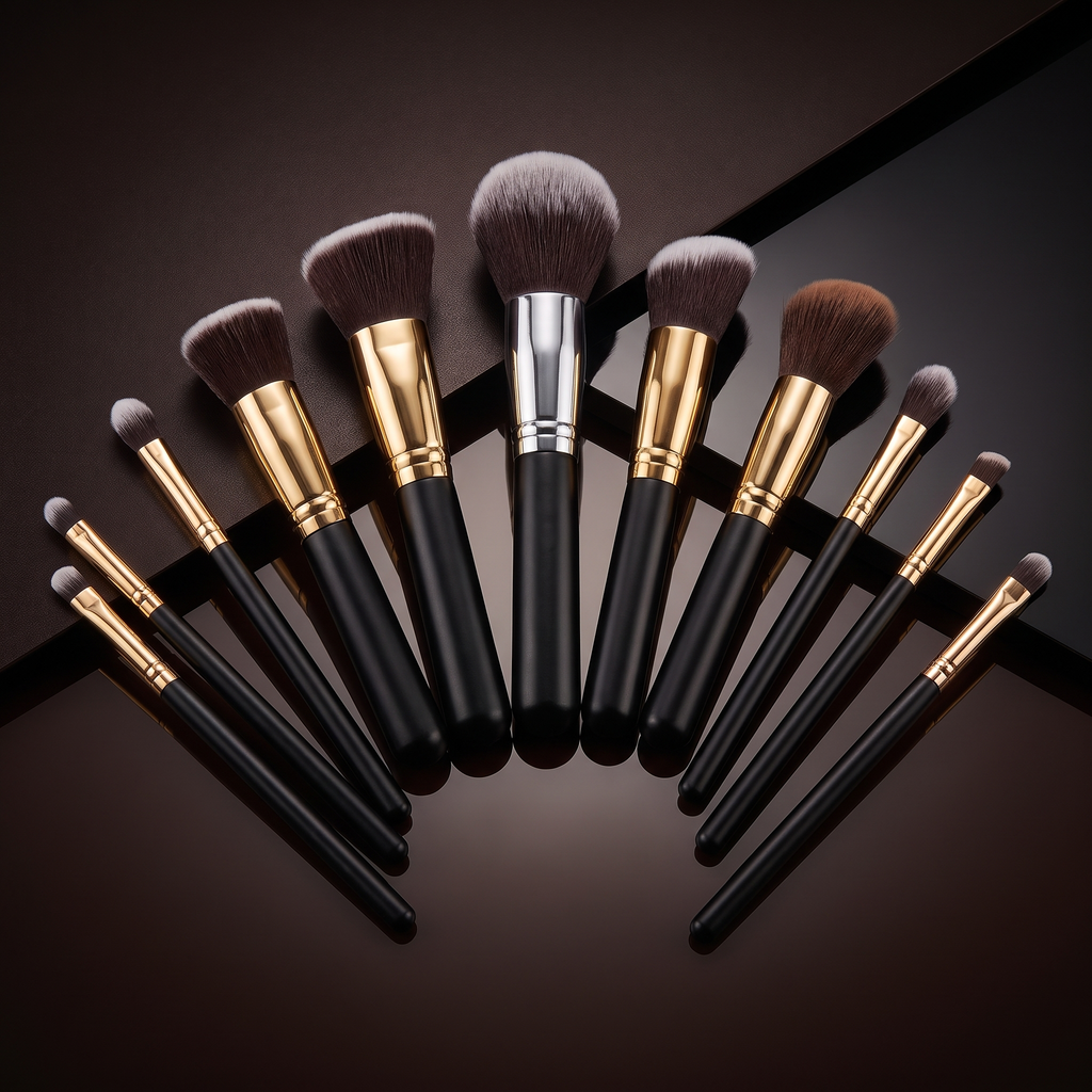 Cindarello Enchanted Vanity™ Makeup Brush Collection — 10 Pieces